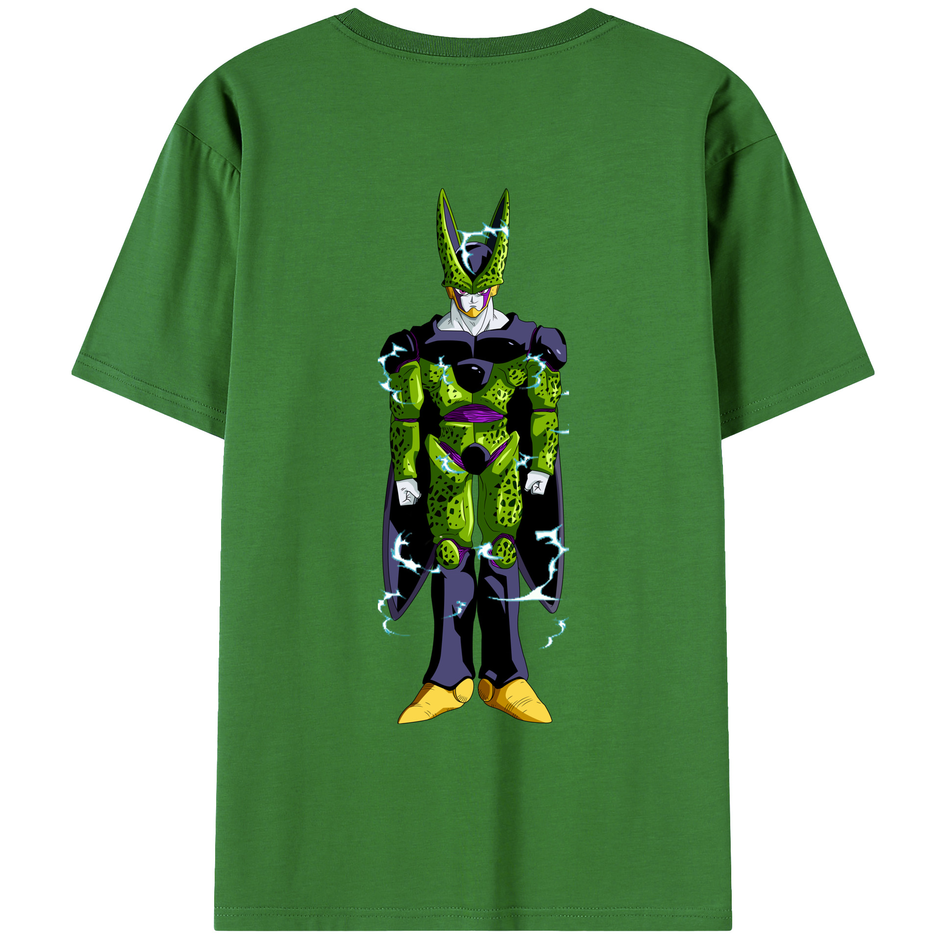 （画像用） ドラゴンボール セル DRAGON BALL Cell レディース半袖Tシャツ(バックプリント)